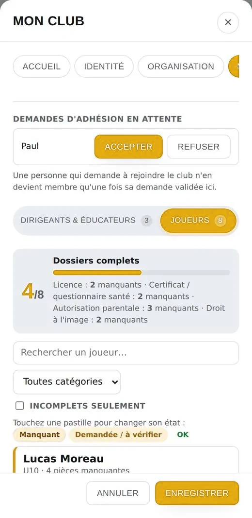 Dossiers